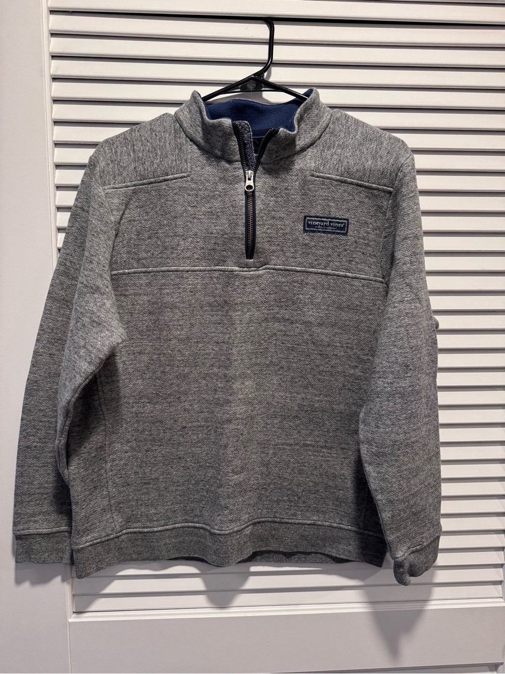 Vineyard Vines Men’s Heather Gray Half-Zip Pullover